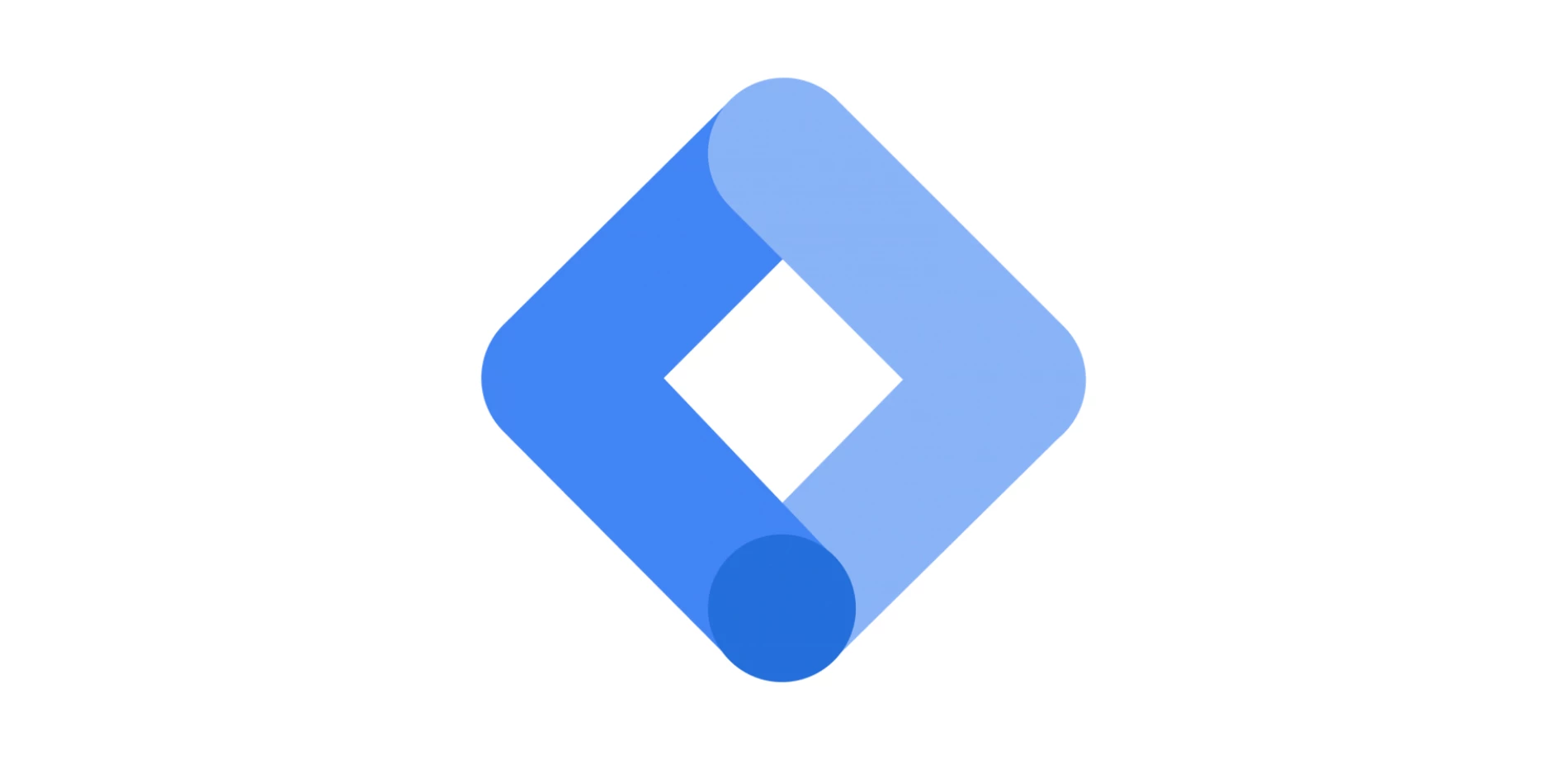 Web applicatie ontwikkelen: logo Google Tag Manager.